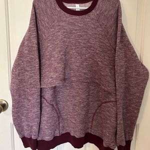 Latched Mama Sweater Nursing Friendly